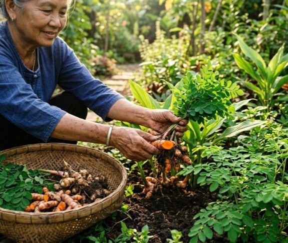 El antiguo poder asiático de las plantas
